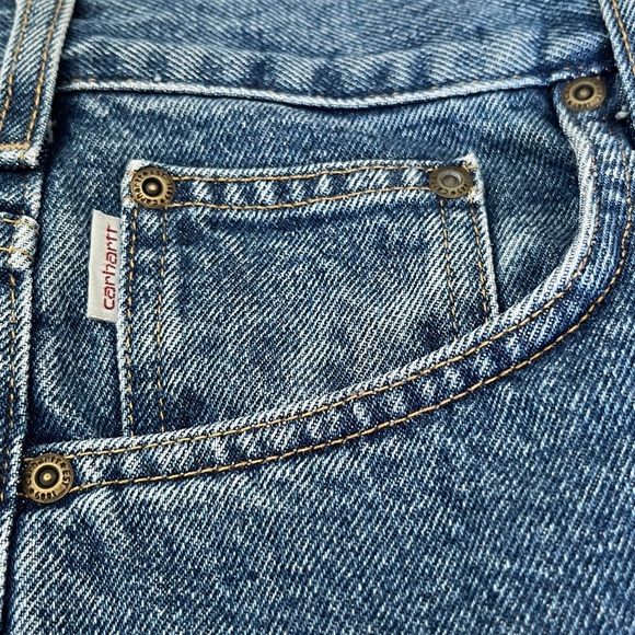 EUC CARHARTT Fleece Lined Jeans - Picture 5 of 12